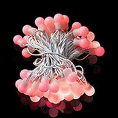 Гирлянда светодиодная Gauss PH716013703 50LED 5 метров IP65 шарики красные