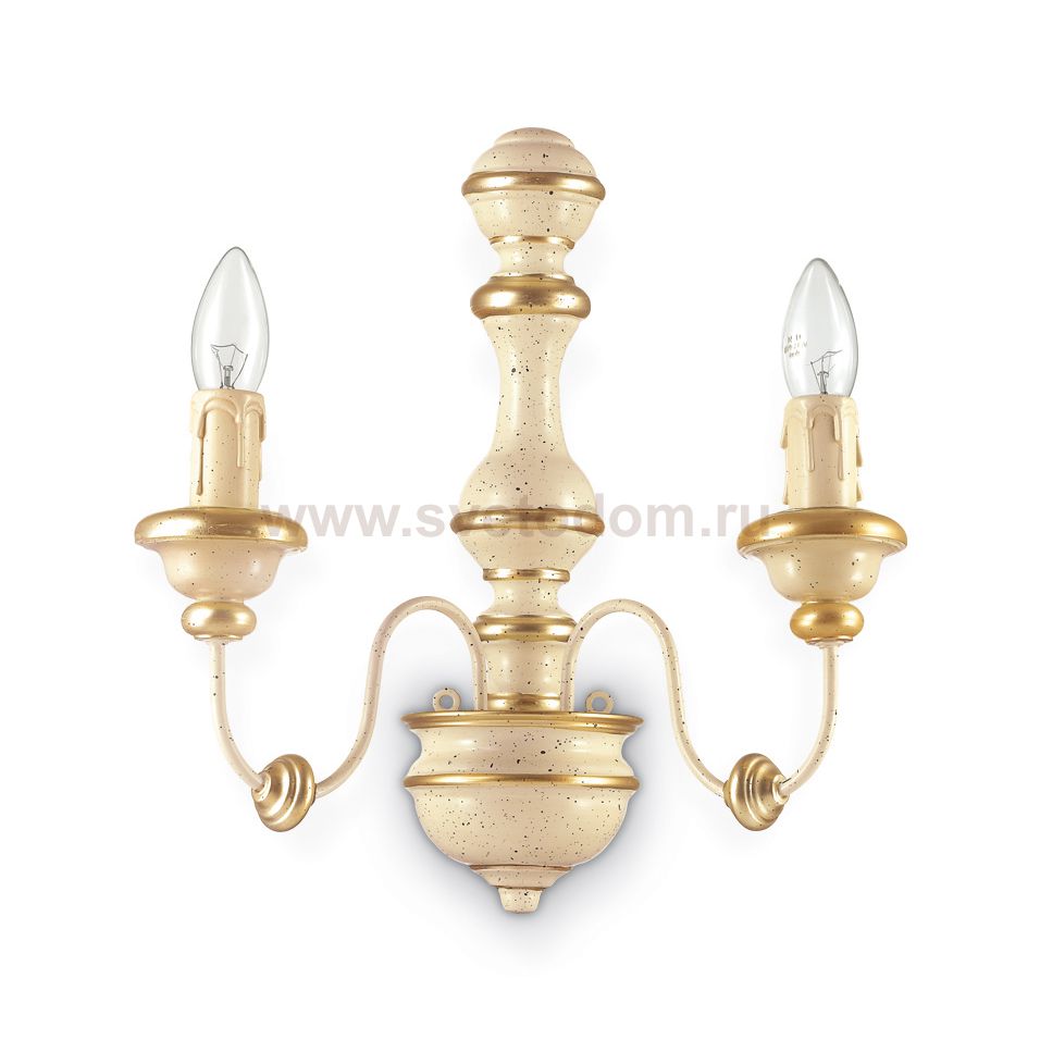 Ideal Lux PISA AP2 BIANCO Настенный светильник