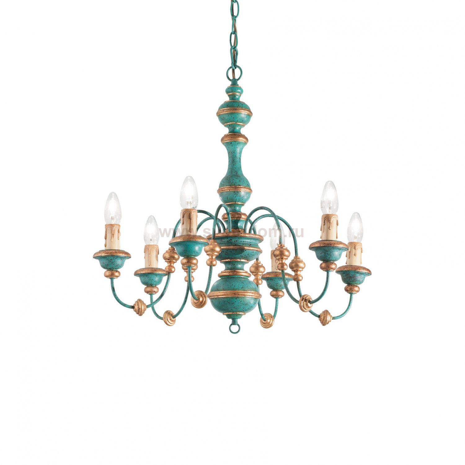 Люстра Ideal lux PISA SP6 (93550)