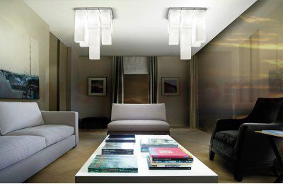 Потолочный светильник Vistosi PL TUBES 20 BC