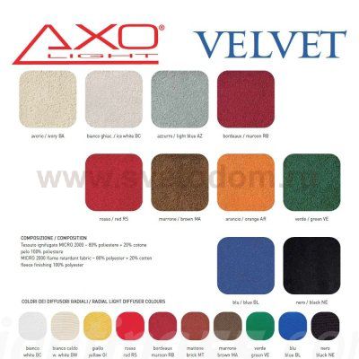 Светильник Axo Light PL VELV 70 Velvet