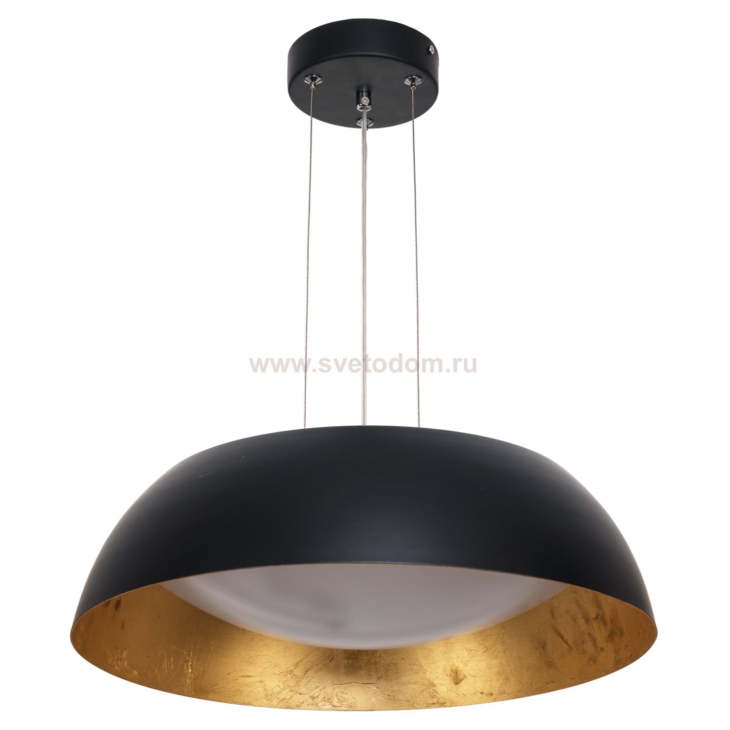 Потолочный светодиодный светильник PL019-400/1BK+GF Gerhort