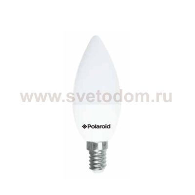 Светодиодная лампа LED 220-240V C37 4W 4000K E14 350lm Polaroid
