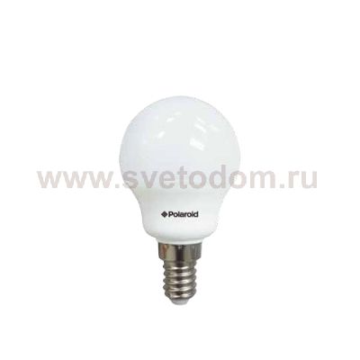 Светодиодная лампа LED 200-240V G45 4W 3000K E14 350lm Polaroid