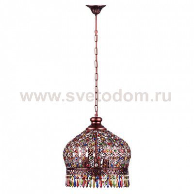 Светильник подвесной PLA0020360E14A(S-674/A) металл, хрусталь 3*40W E14