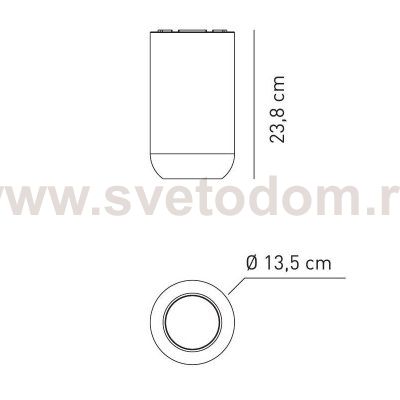 Потолочный светильник Axo Light PLURBANGNIXXLED