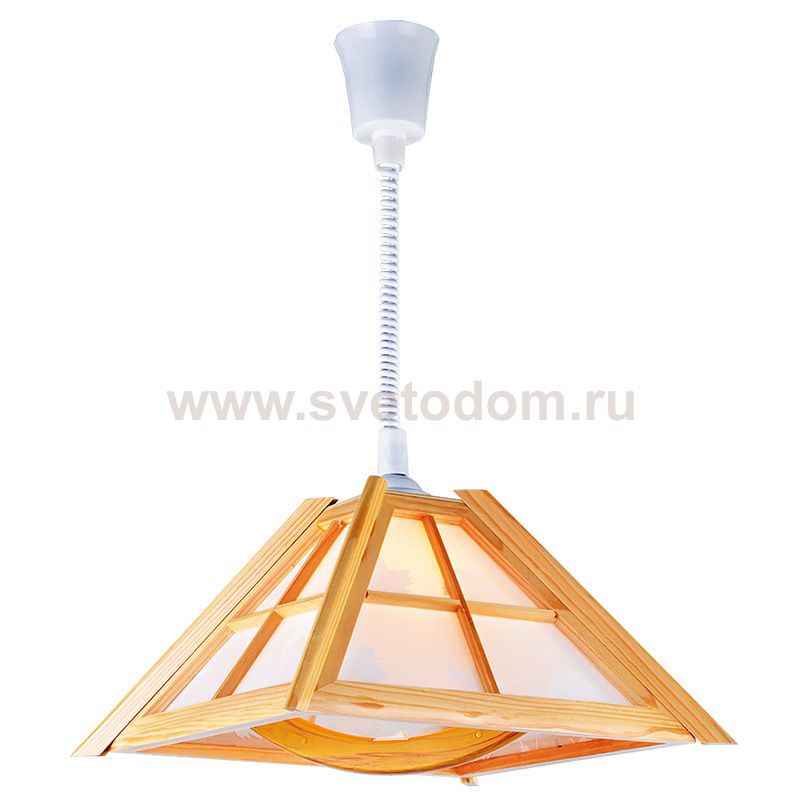 Светильник подвесной PLW0020140E27BG WOODY металл, пластик 1*E27*40W