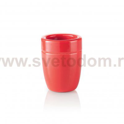 Сопутствующий товар Ideal lux PORTALAMPADA E27 CERAMICA ROSSO (155111)