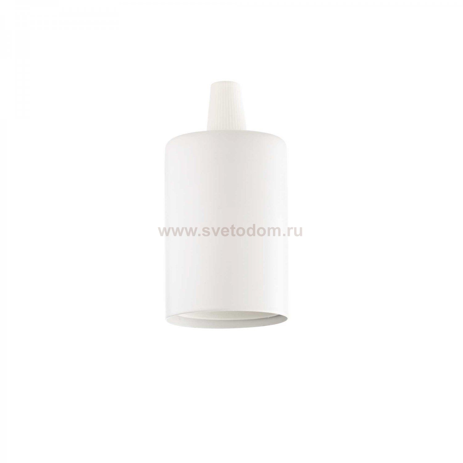Ideal Lux PORTALAMPADA E27 LISCIO BIANCO