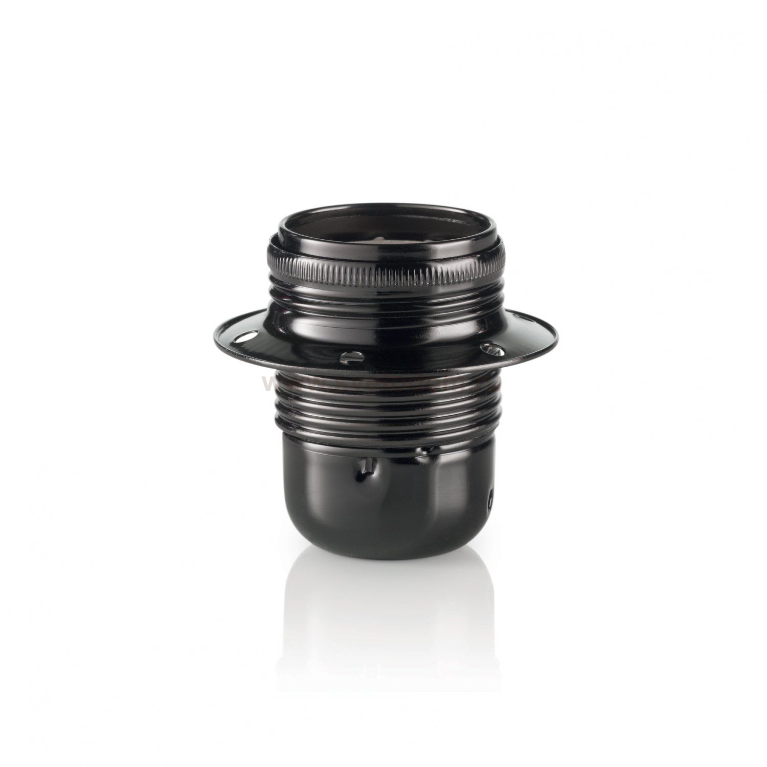 Сопутствующий товар Ideal lux PORTALAMPADA E27 METALLO NICKEL NERO (155180)