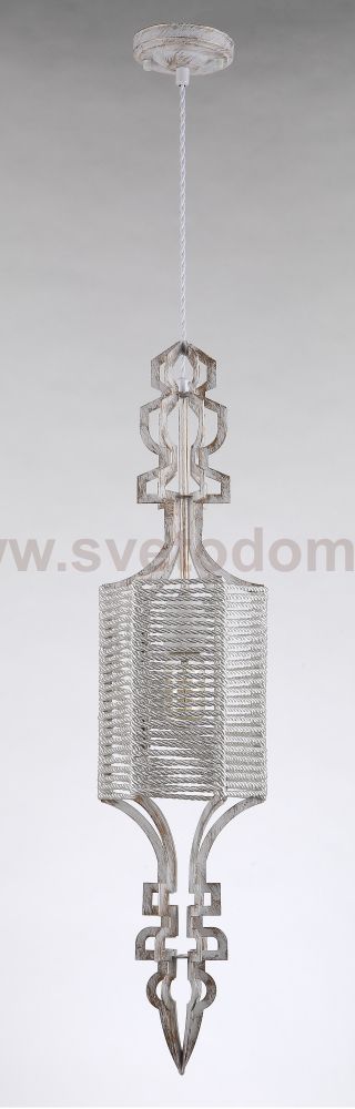 Светильник подвесной Crystal Lux PRIMA SP1 B WHITE-GOLD/WHITE (3514/201)