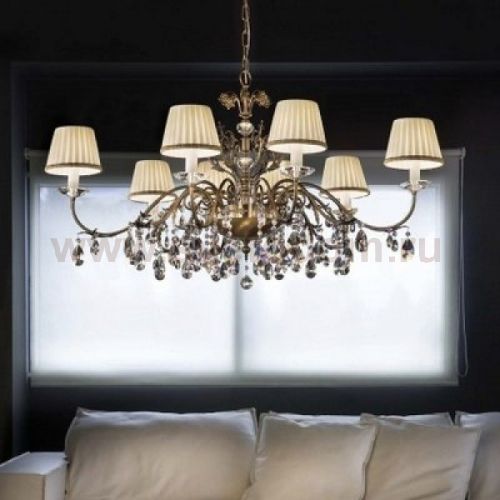 Подвесной светильник Masiero PRIMADONNA 8 Brunito CR