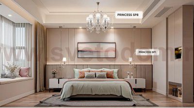 Светильник подвесной Crystal Lux PRINCESS SP1 (2760/201)