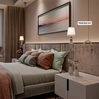 Светильник подвесной Crystal Lux PRINCESS SP1 (2760/201)
