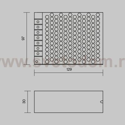 Блок питания Maytoni PSL006-150W-48V-IP20 Power Supply Magnetic
