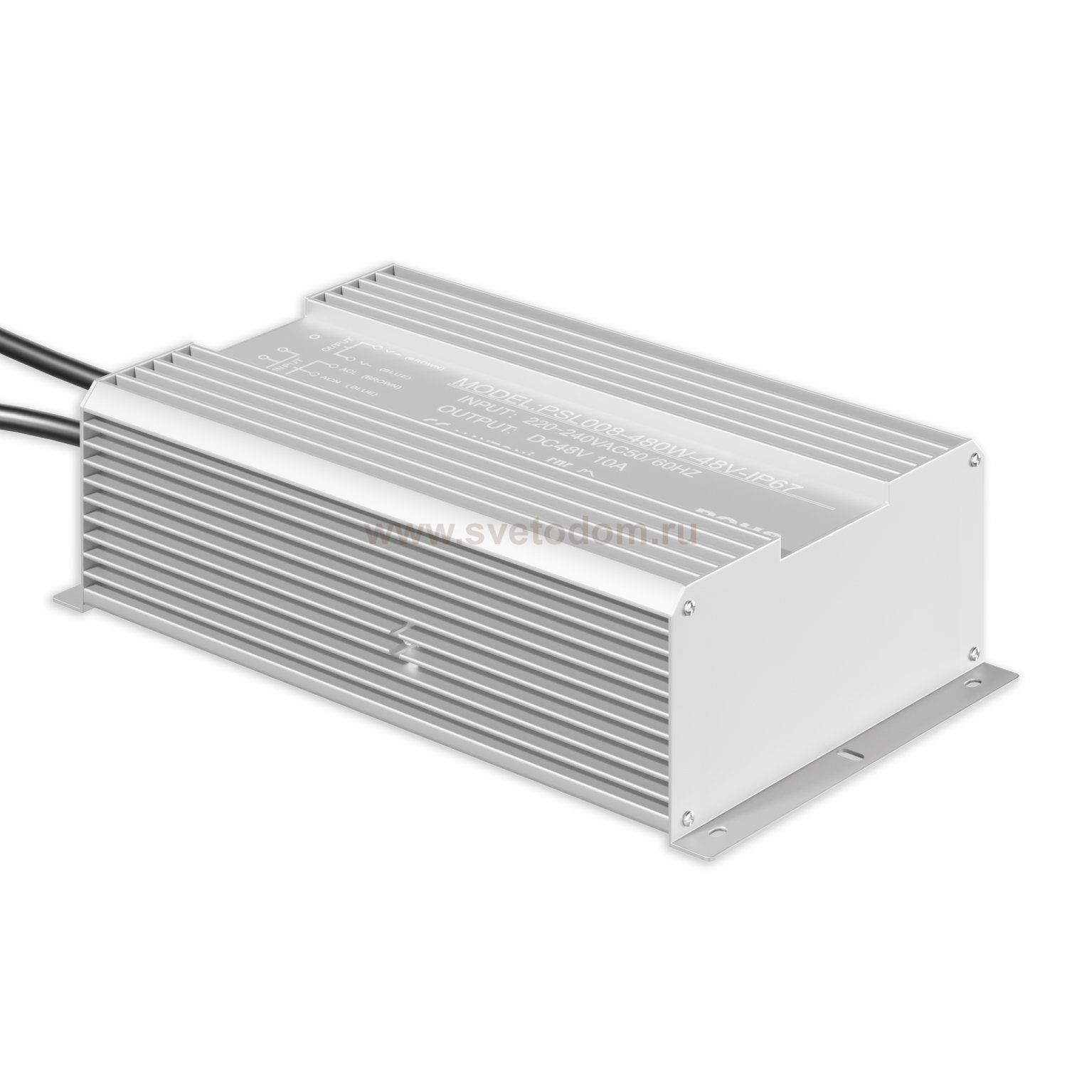 Блок питания Maytoni PSL008-480W-48V-IP67 Power Supply Magnetic