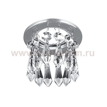Светильник Gauss Brilliance PT003, Кристалл/Хром, Gu5.3 (PT003)
