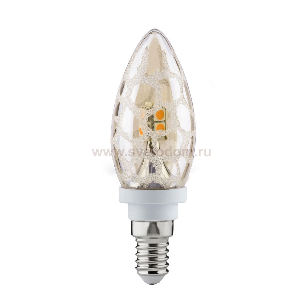 Paulmann 28174 LED Decol. Kerze 2,2W E14 Krokoeis Gold