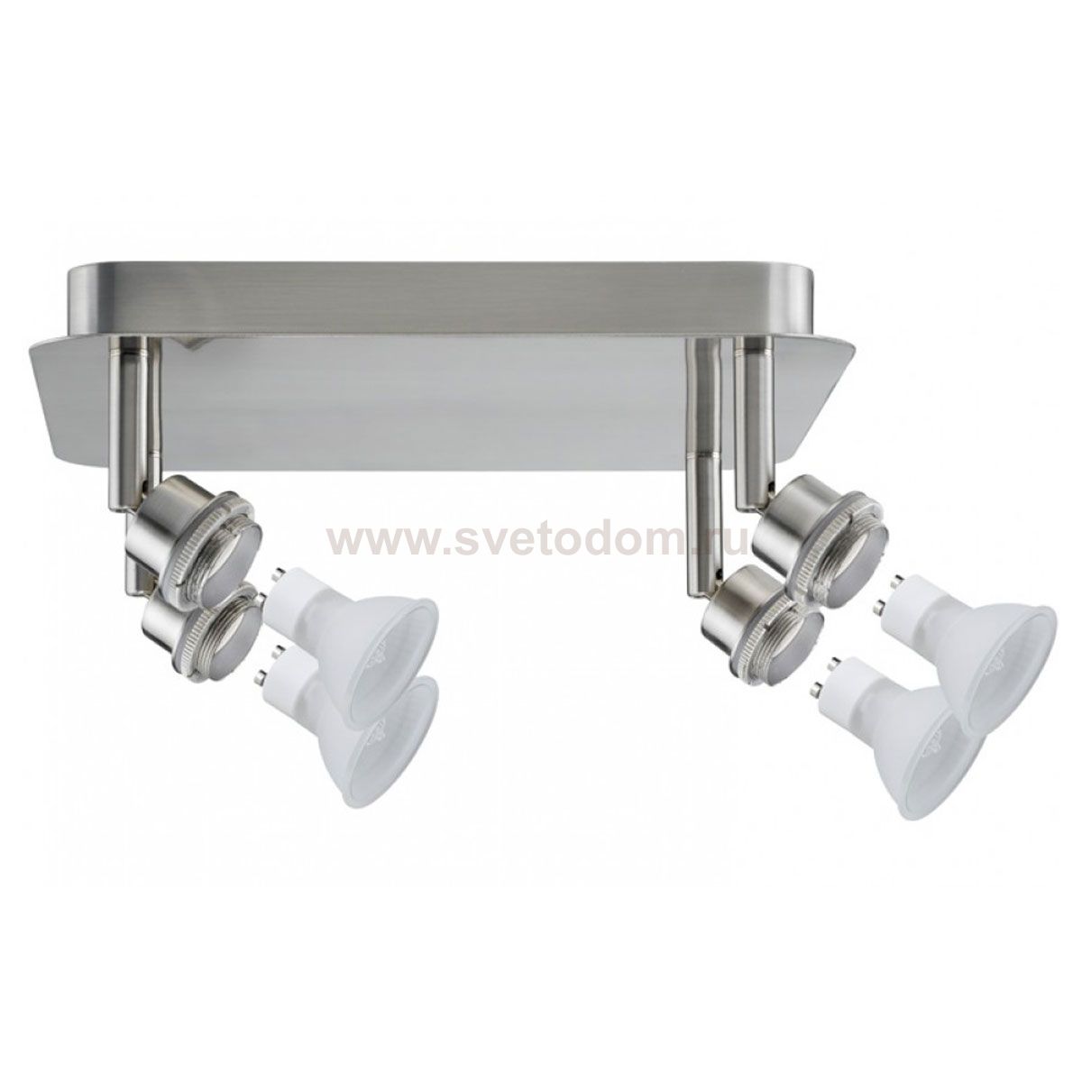 Paulmann 60105 SL DecoSystems Rondell 4x40W GZ10 eis-g