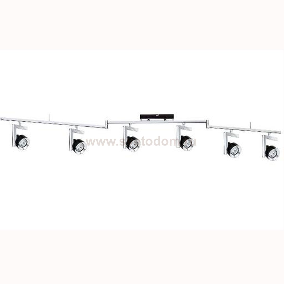 Paulmann 60236 SL Turn Stange 6x40W GU10 Sz/Chr