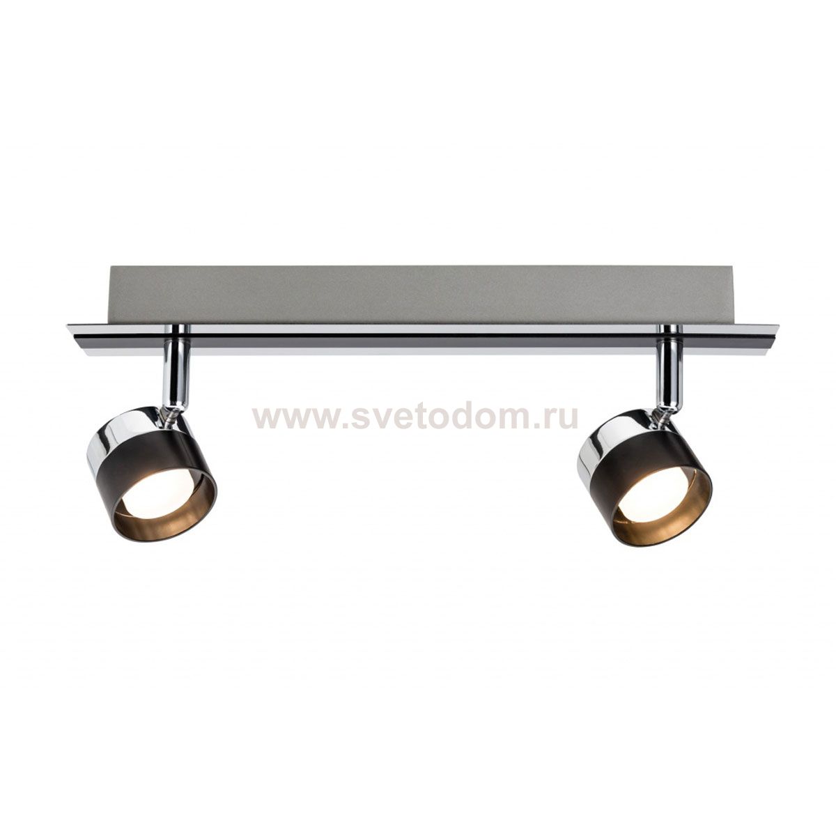 Paulmann 60242 SL Stage Balken 2x3W Schwarz Chrom