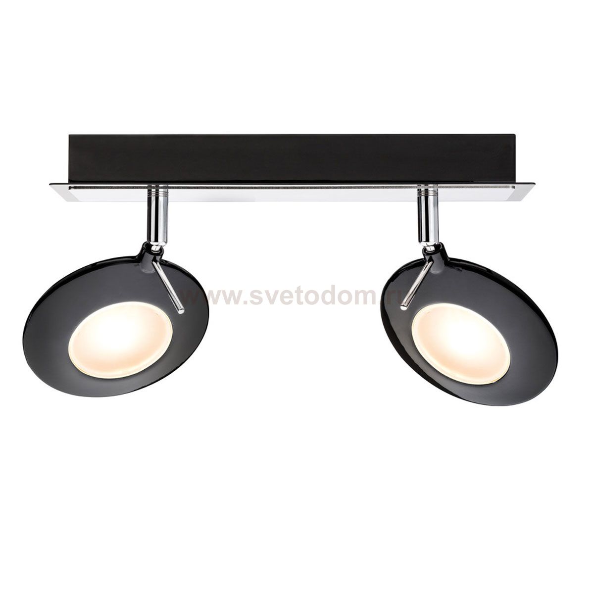 Paulmann 60248 SL Orb Balken 2x3W Schwarz Chrom