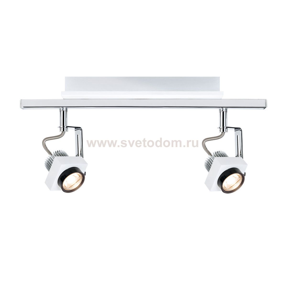 Paulmann 60261 SL Phase Stange 2x4W Weiss Chrom