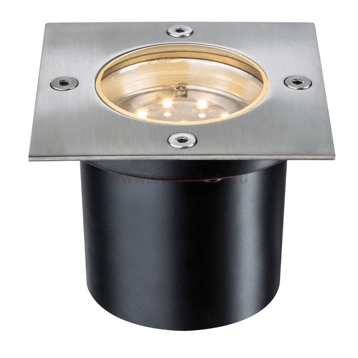 Paulmann 93787 Special EBL Boden eckig LED 3x1,2W Edels