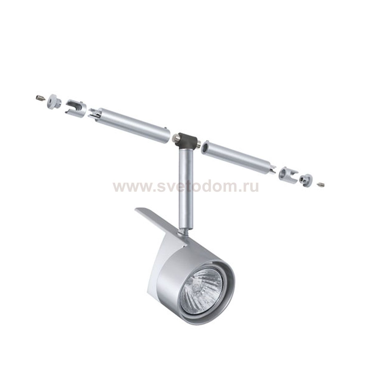 Paulmann 94044 Cветильник для струнной системы EasyPower 1x50W GU5,3 12V хром матовый