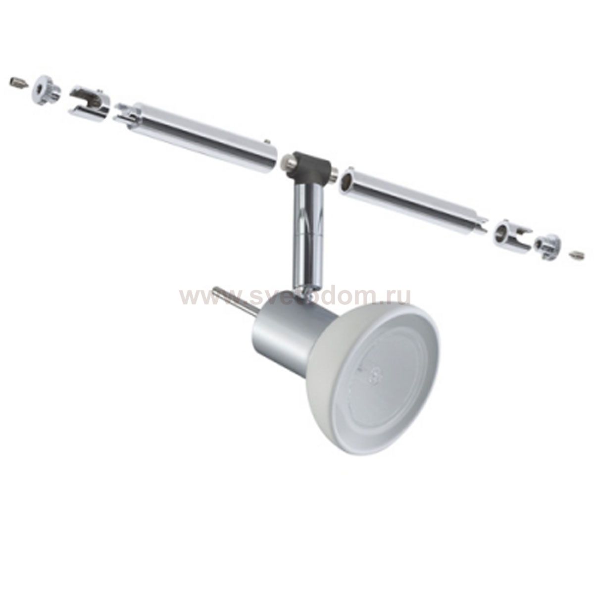 Paulmann 94045 Cветильник для струнной системы Sheela 1x35W GU5,3 12V сатин