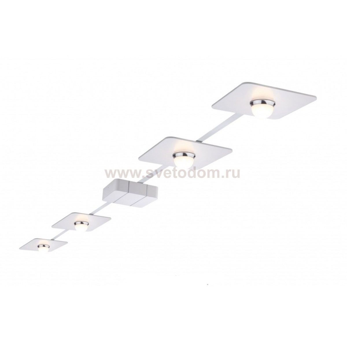 Paulmann 95075 PadLED System Set 4x10W 8m Wei?/Chrom