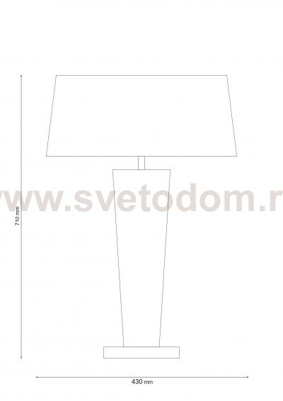 Светильник Lucia Tucci Pelle Nerre T120.1