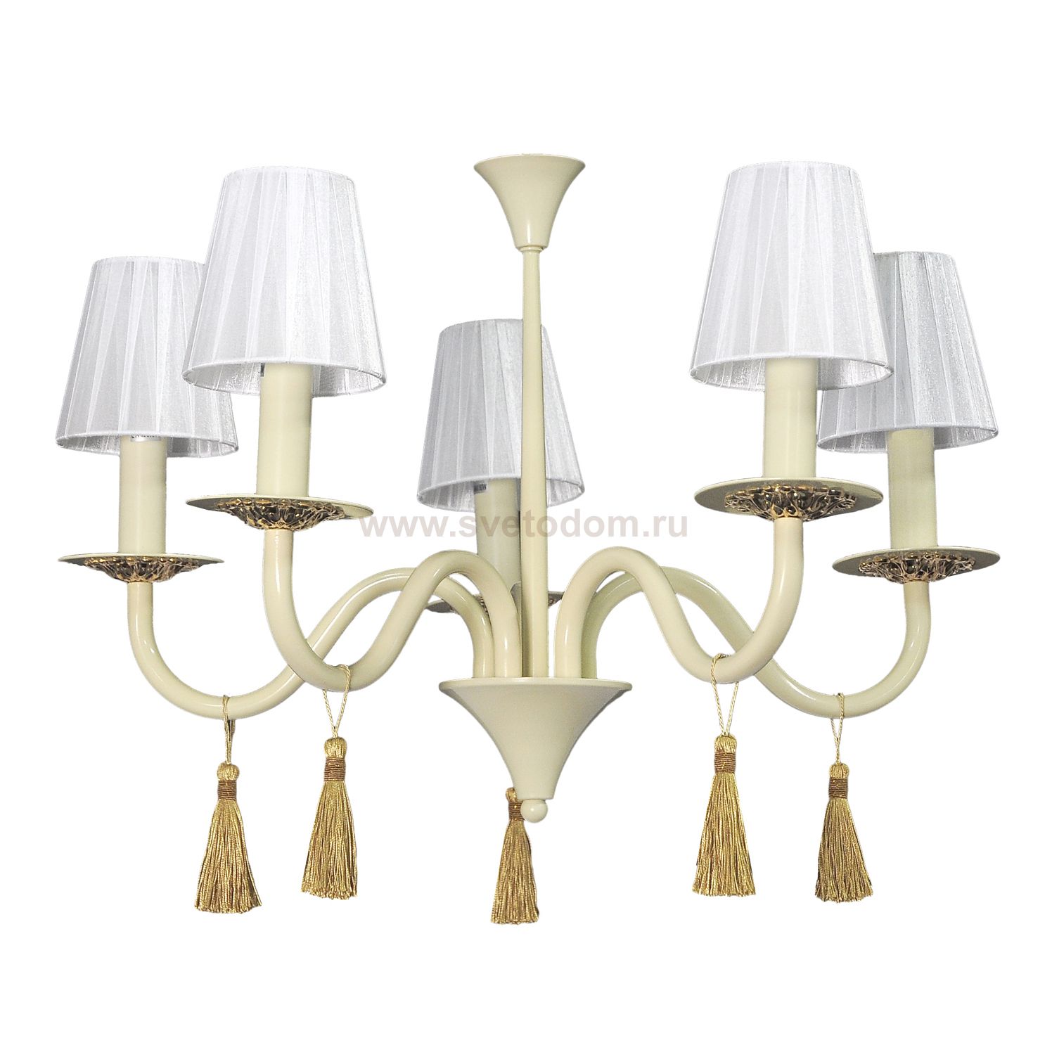 Подвесная люстра Arti Lampadari Pontone E 1.1.5 C с абажурами