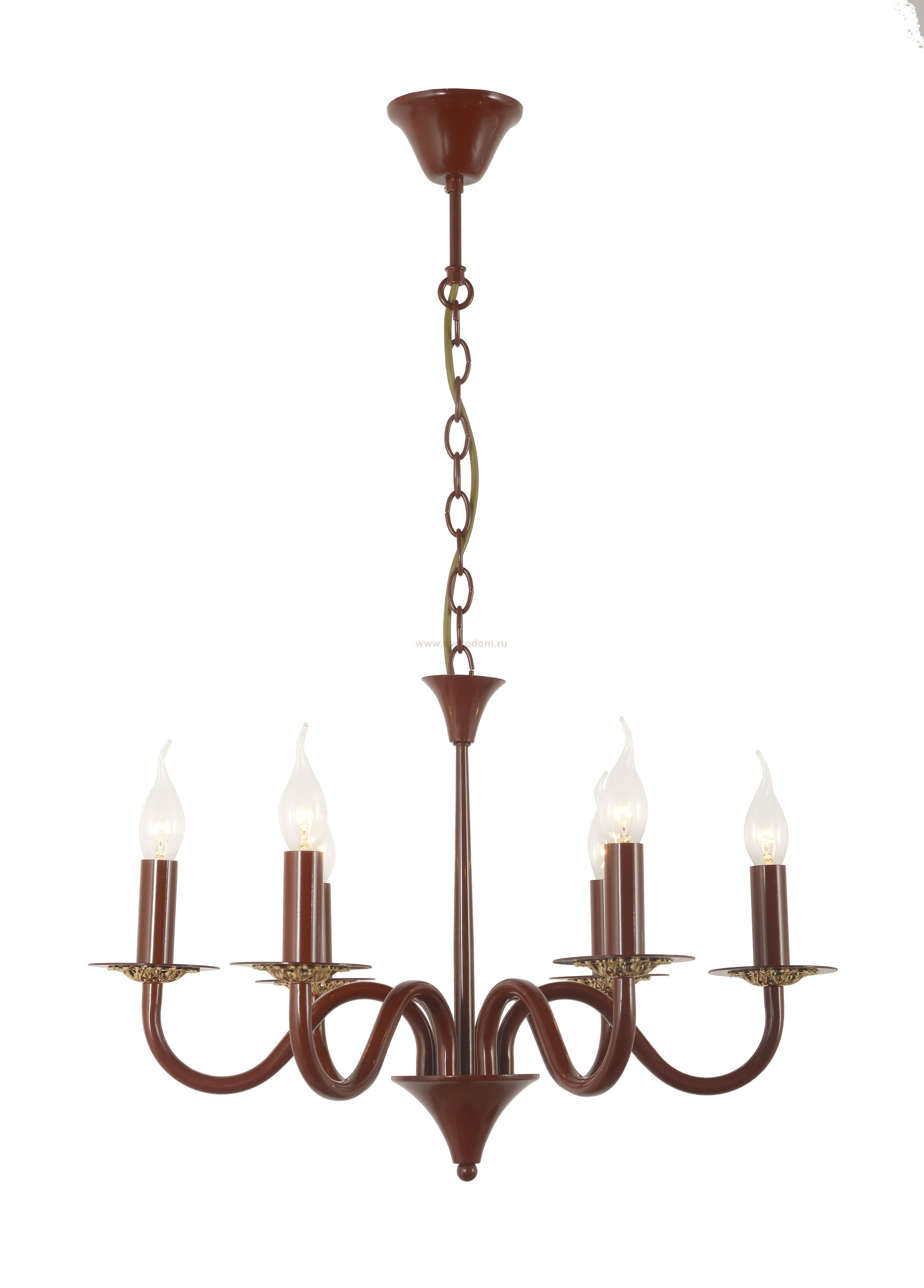 Люстра Arti Lampadari Pontone E 1.1.6 RED