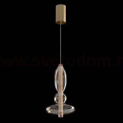 Светильник подвесной Crystallux QUASAR SP10W LED AMBER QUASAR