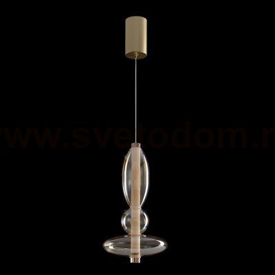 Светильник подвесной Crystallux QUASAR SP10W LED AMBER QUASAR