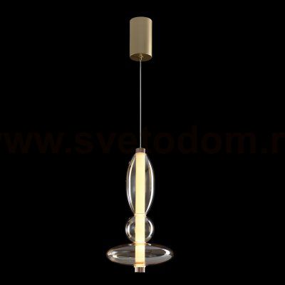 Светильник подвесной Crystallux QUASAR SP10W LED AMBER QUASAR