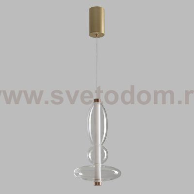 Светильник подвесной Crystallux QUASAR SP10W LED TRANSPARENT QUASAR