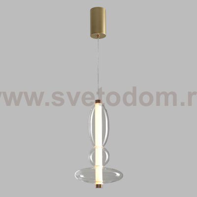 Светильник подвесной Crystallux QUASAR SP10W LED TRANSPARENT QUASAR