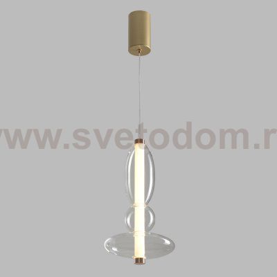 Светильник подвесной Crystallux QUASAR SP10W LED TRANSPARENT QUASAR