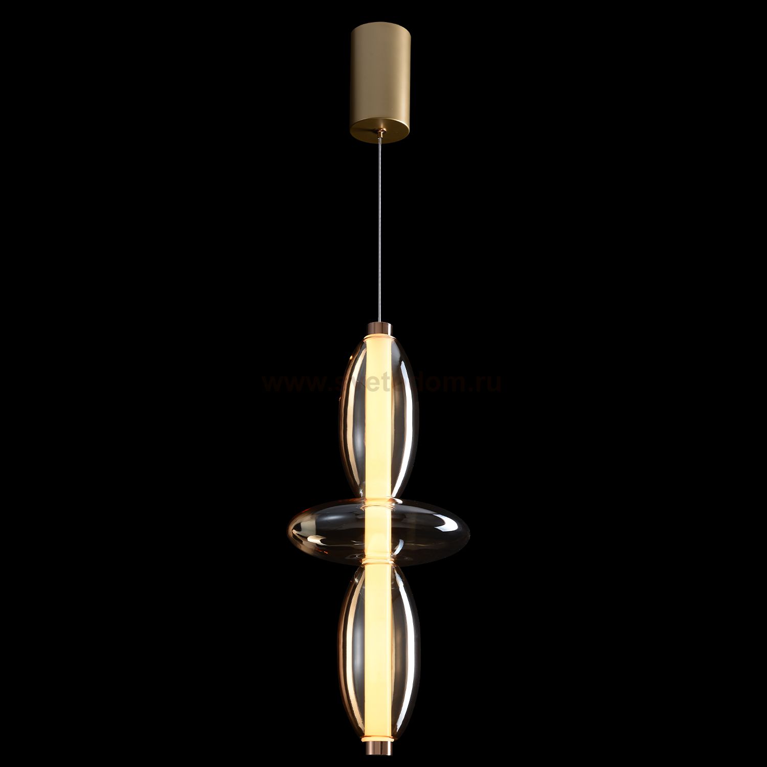 Светильник подвесной Crystallux QUASAR SP14W LED AMBER QUASAR