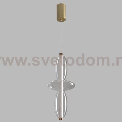 Светильник подвесной Crystallux QUASAR SP14W LED TRANSPARENT QUASAR