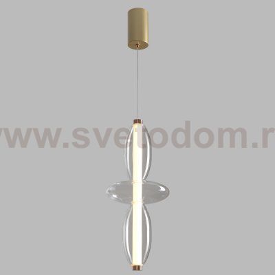 Светильник подвесной Crystallux QUASAR SP14W LED TRANSPARENT QUASAR