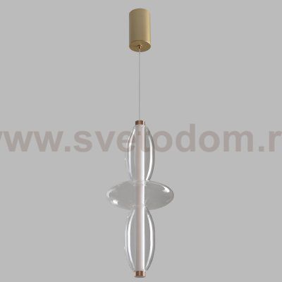 Светильник подвесной Crystallux QUASAR SP14W LED TRANSPARENT QUASAR