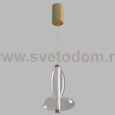 Светильник подвесной Crystallux QUASAR SP7W LED TRANSPARENT QUASAR