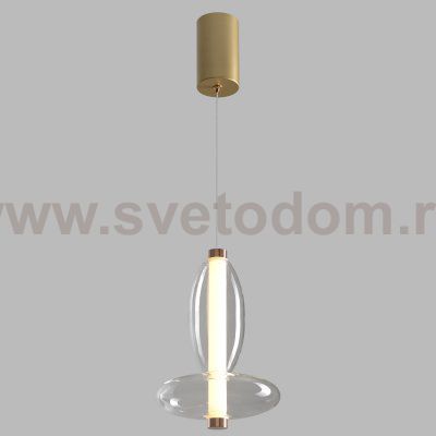 Светильник подвесной Crystallux QUASAR SP7W LED TRANSPARENT QUASAR