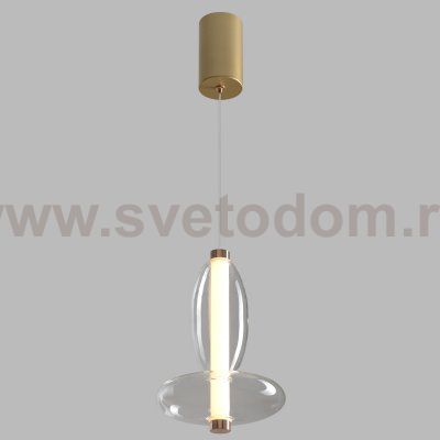 Светильник подвесной Crystallux QUASAR SP7W LED TRANSPARENT QUASAR