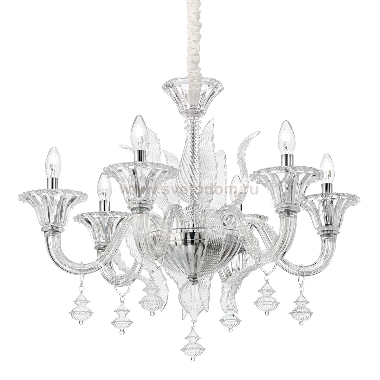 Ideal Lux RADETZKY SP6 TRASPARENTE Светильник подвесной