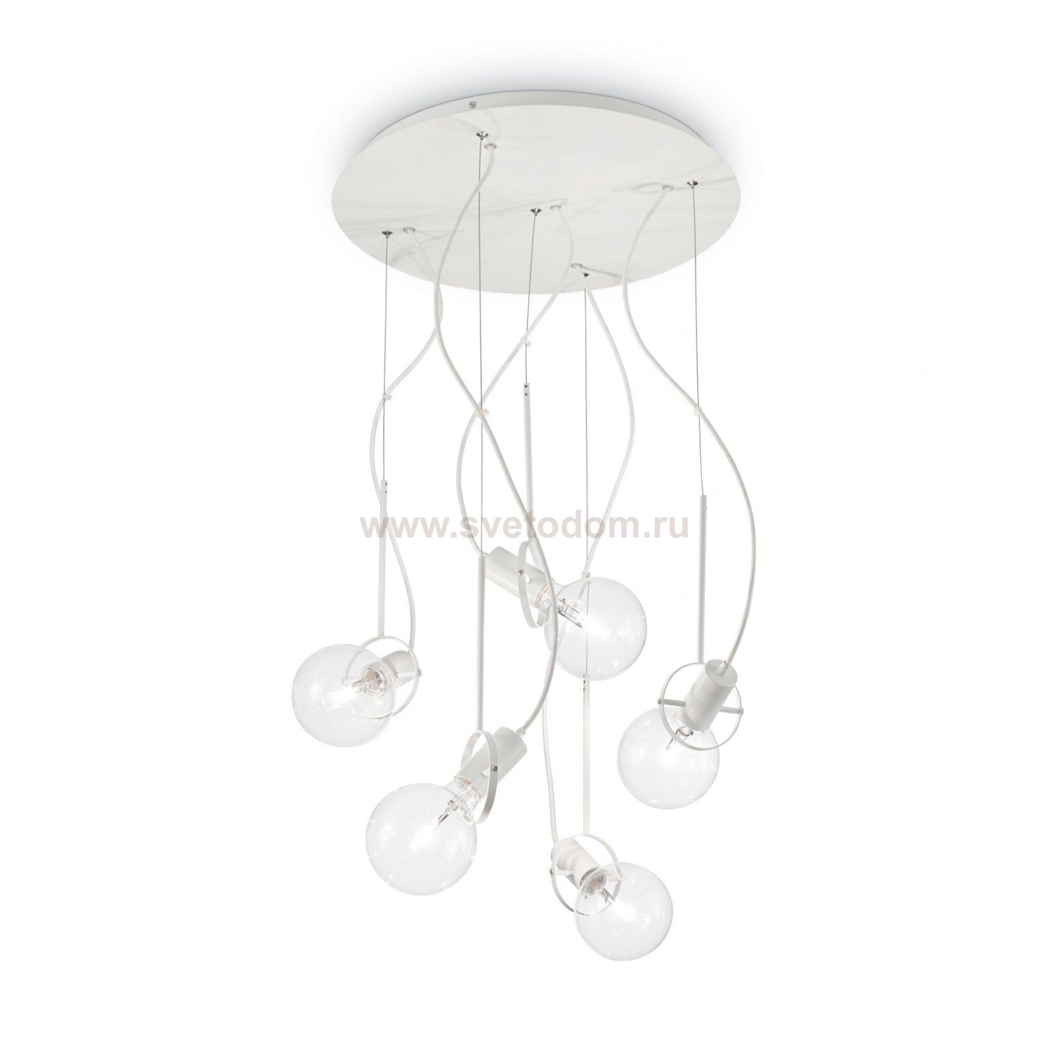 Подвесной светильник Ideal lux RADIO SP5 BIANCO (141138)