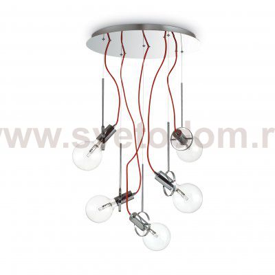 Подвесной светильник Ideal lux RADIO SP5 CROMO (141145)